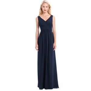 Bill Levkoff Chiffon Sleeveless A-Line Dress